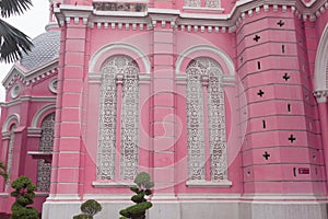 Tan Dinh Church - the Pink Catholic Church in Ho Chi Minh City,