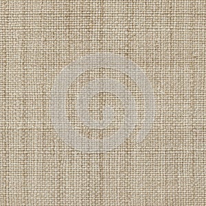 Tan Fabric Texture with Detailed Weave Seamless Material Pattern