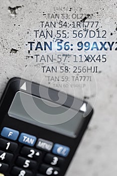 Tan generator online banking composing