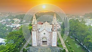 Tan Hoa parish church in Bao Loc, Vietnam