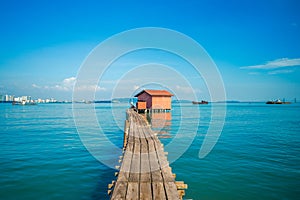 Tan jetty, one of clan jetties at george city