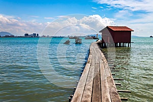Tan Jetty, part of the Clan Jetties, Georgetown, Penang, Malaysia