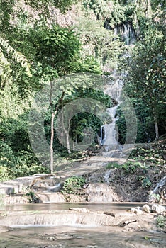 Tan Tong waterfall at Phayao province