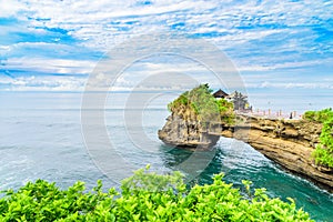 Tanah Lot Island temple.