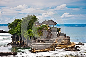 Tanah Lot means photo