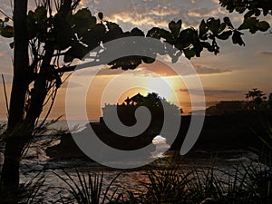 Tanah Lot sunset photo