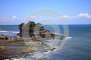 The Tanah Lot Temple, Bali, Indonesia photo