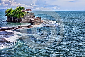 Tanah Lot Temple in Bali, Indonesia