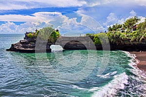 Tanah Lot Temple in Bali, Indonesia