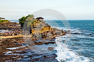 Tanah lot temple Bali indonesia