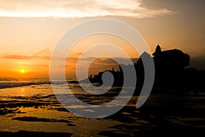 Tanah lot temple Bali indonesia