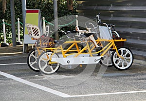 Tandem bicycle