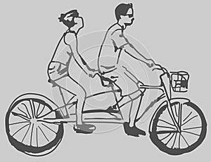 Tandem Bike