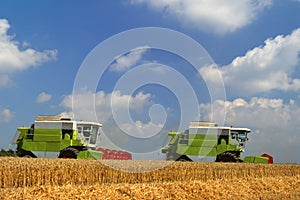 Tandem Combine Harvesters