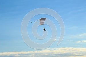 Tandem Paragliding over the Arcachon Bay, France