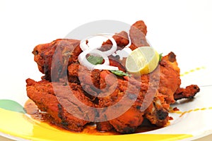 Tandoori or roasted chicken