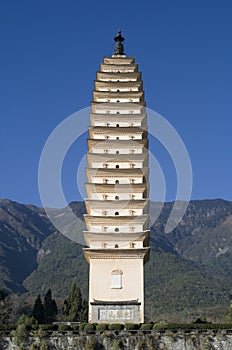 Tang Dynasty Three Pagodas, Dali, Yunnan, China