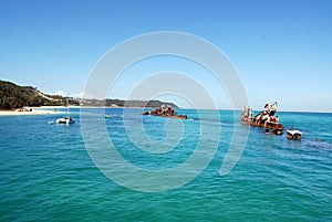 Tangalooma Wrecks on Moreton Island photo