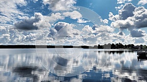Tange lake, Denmark near Viborg