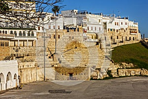 Tanger old town anceint fortress, Morocco photo