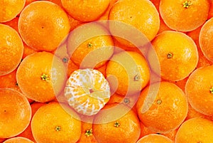 Tangerine background