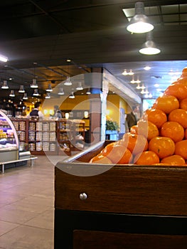 Tangerine basket photo