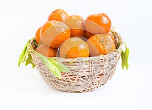 Tangerine basket mandarin