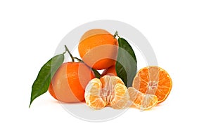 Tangerine, clementine or mandarin orange fruit