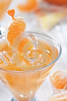 Tangerine drink
