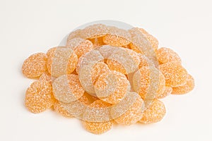 Tangerine gummy candy