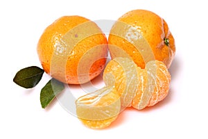 Tangerine or mandarin fruit