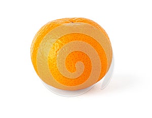 tangerine or mandarin fruit isolated