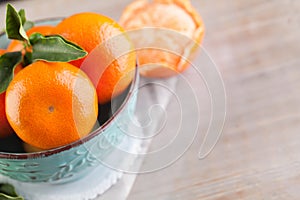 Tangerine. Summer fruit background. Colorful organic food