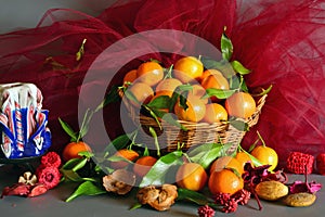 Tangerines. still life