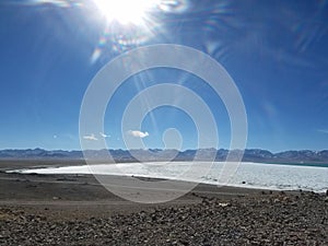 Tanggula Mountains are located at the border between the northeastern Tibet Autonomous Region of China and Qinghai Province Qing