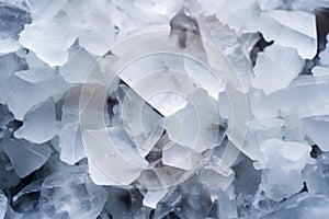 Tangible Salt crystals. Generate Ai