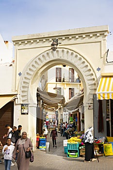 Bab Rahbat gate, Medina of Tangier