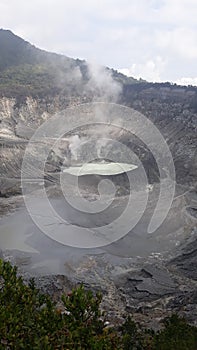 Tangkuban Parahu Crater