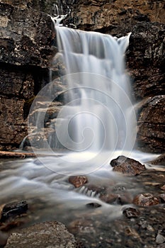 Tangle Waterfall Alberta Canada photo