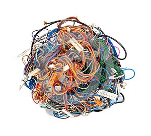 Tangle of wires