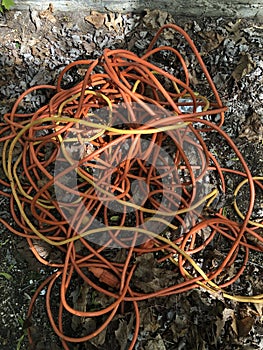 Tangled Extension cords