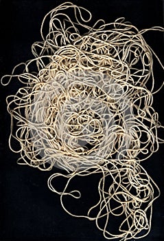Tangled thread