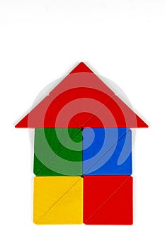 Tangram House Icon