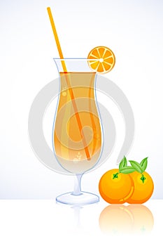 Tangy orange juice