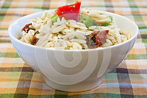 Tangy Rice Salad - Vegan