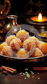 Tangy spheres Kacha aam ke ladoo, crispy and flavorful, a taste sensation