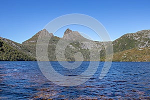 Tanin stained waters at Cradle Mountain, Tasmania