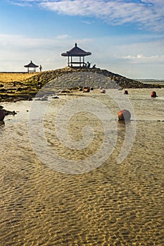 Tanjung Benoa beach in Bali, Indonesia