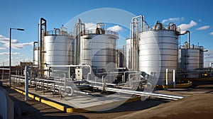 tank equipment chemical plant
