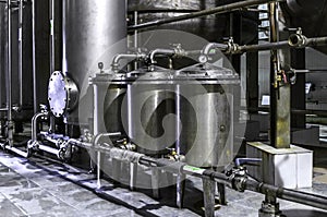 Tank equipment. Pharmaceutical and chemical industry. Manufacture on plant